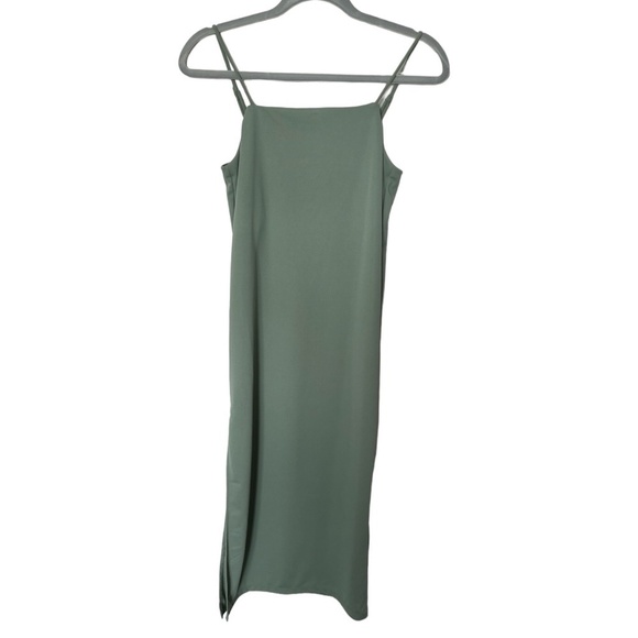 H&M Slip Dress XS Green - Picture 2 of 5